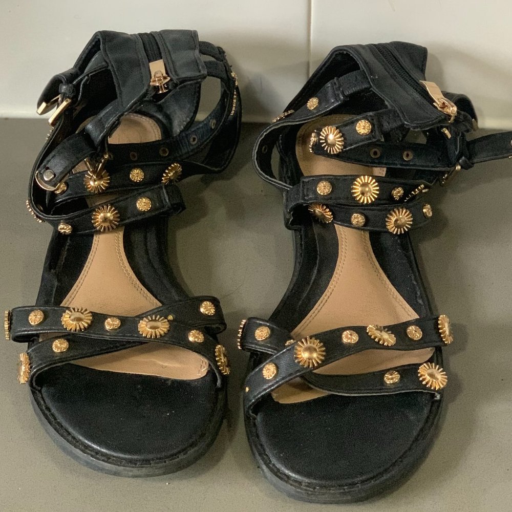 Misguided jewelled gladiator sandals